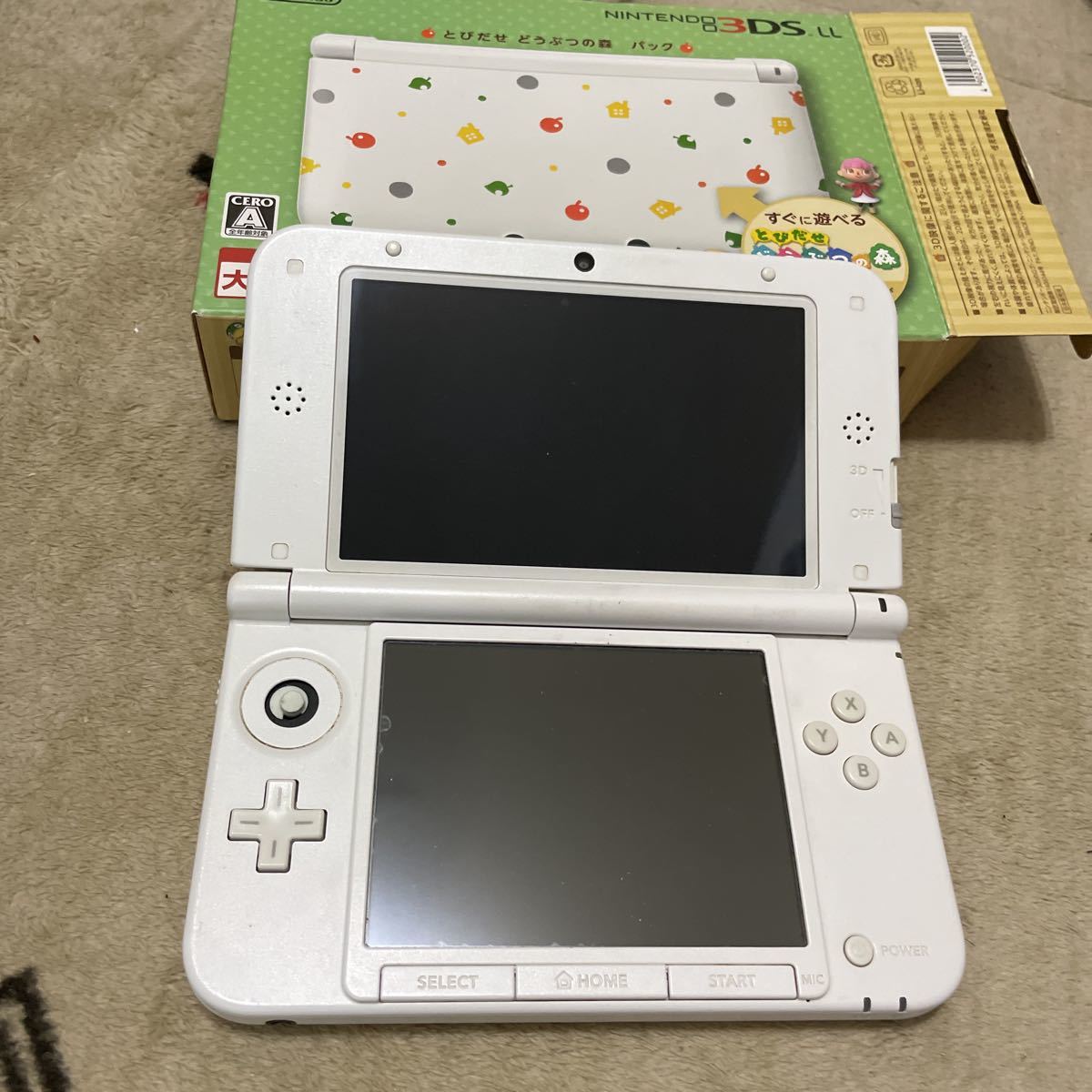 喜ばれる誕生日プレゼント Newニンテンドー3DS LL ホワイト とびだせ