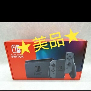【美品】任天堂Switch新型本体 長持ちバッテリー COLOR:グレー