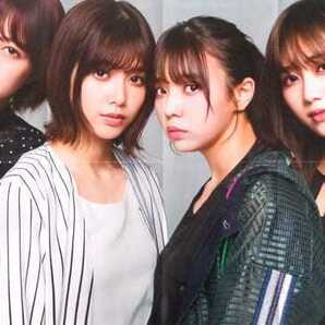 小林由依 土生瑞穂 守屋茜 渡邉理佐 欅坂46 BUBKA 2月号 非売品 付録 グッズ グラビア アイドル タレント ポスター