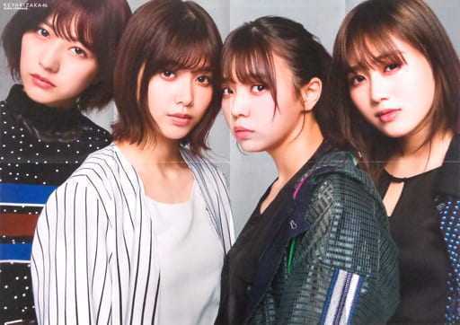 小林由依 土生瑞穂 守屋茜 渡邉理佐 欅坂46 BUBKA 2月号 非売品 付録 グッズ グラビア アイドル タレント ポスター