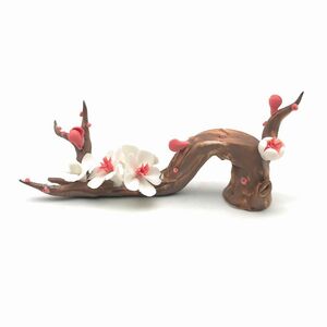  with translation fragrance establish branch ... white plum red-blossomed plum tree. . Japanese style ceramics and porcelain made 