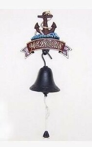  wellcome bell Vintage manner marine manner squid li iron made 