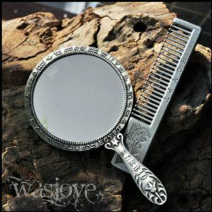  hand-mirror comb set Classic old fee ejipto manner 