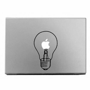 MacBook ステッカー シール Light Bulb