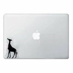 MacBook iPad ステッカー シール Giraffe