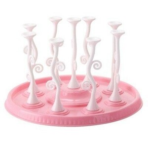  with translation glass stand .... considering . plant manner plastic 9 piece for ( pink )