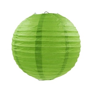  paper lantern diameter 30cm 10 piece set ( green )