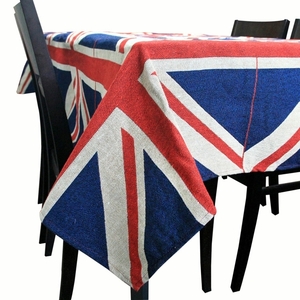 テーブルクロス イギリス国旗 ユニオンジャック柄 (正方形A 95×95cm)