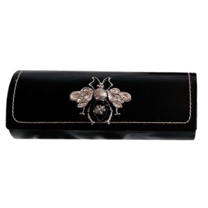  glasses case large bee solid design magnet type. cover (A)