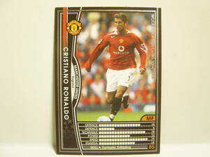 ■ WCCF 2004-2005 黒 クリスティアーノ・ロナウド　Cristiano Ronaldo　No.7 Manchester United 04-05 panini H