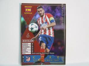 WCCF 2017-2018 SPS コケ　Jorge Resurreccion Koke 1992 Spain　Atletico Madrid 17-18 Spanish Superstars