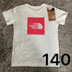 THE NORTH FACE ノースフェイス 半袖Tシャツ ボックスロゴ　キッズ　140