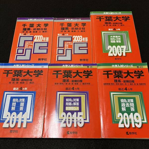 【翌日発送】　赤本　千葉大学　理系　前期日程　医学部　1996年～2018年 23年分