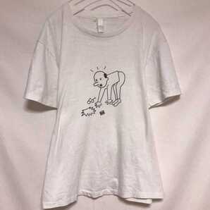 YAECA STOCK ヤエカ ストック Tシャツ おじさん メガネ ホワイト