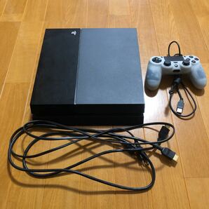 PlayStation 4 本体ブラック500GB CUH-1000AB01 コントローラー1個(カバー付き) おまけソフト2個