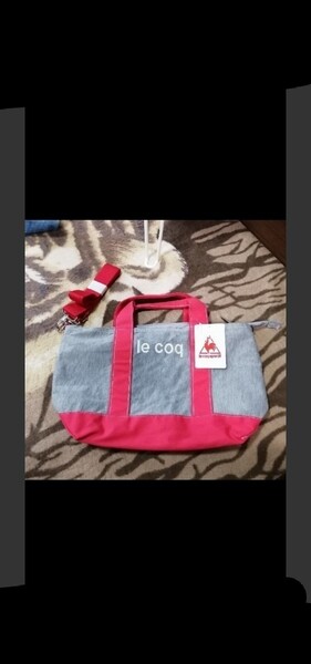 新品未使用 ルコック シュポルティフ ゴルフ Le coq sportif トートバッグ 2way