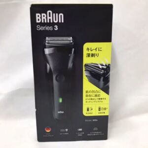 新品未開封 シェーバー ブラウン メンズ 電気シェーバー 髭剃り 300S-B シリーズ3 3枚刃 ブラック