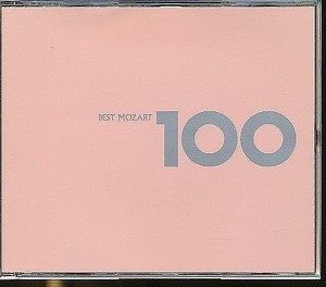 JA571●「ベスト・モーツァルト 100」6CD(6枚組CD) /ブックレットなし