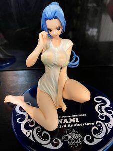 Portrait.Of.Piratesワンピース POP フィギュア LIMITED EDITION ネフェルタリ・ビビ Ver.BB 国内正規品 ジャンク 水着 台座ナミ