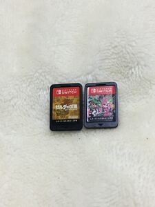 Nintendo Switch ゼルダの伝説ブレスオブザワイルドとスプラトゥーン2【ソフトのみ】【美品】