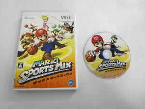 Wii21-234 任天堂 ニンテンドー Wii マリオスポーツミックス MARIO SPORTS MIX レトロ ゲーム ソフト 使用感あり 取説なし