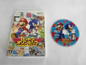 Wii21-291 任天堂 ニンテンドー Wii マリオ & ソニック AT ロンドンオリンピック シリーズ レトロ ゲーム ソフト 取説なし