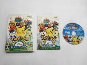 Wii21-194 任天堂 ニンテンドー Wii ポケパーク Wii ピカチュウの大冒険 人気 シリーズ レトロ ゲーム ソフト 使用感あり