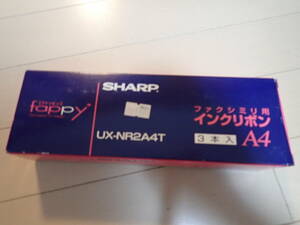 純正　シャープ　FAX用インクリボン　UX-NR2A4　4本　送料520円