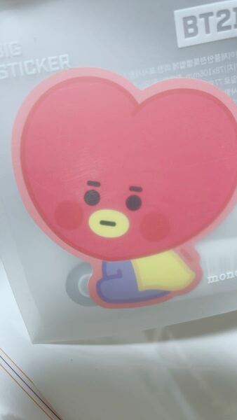 BT21シリーズ TATAステッカー