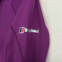 バーグハウス Berghaus W Trek Stretch Half Zip 長袖プルオーバーシャツ パープル レディース8サイズ_画像4