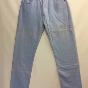 リーバイス 501 90s USA製 デニムパンツ カラーデニム 水色 W33