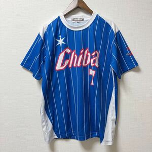 千葉県 Chiba 野球 応援ユニフォーム Tシャツ Mサイズ ポリエステル