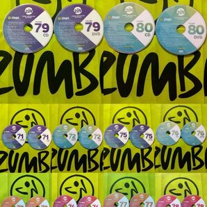 ZUMBA　ズンバ　ZIN71 ～ ZIN80　 CD ＆ DVD 20枚セット