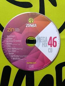 即決　ZUMBA　ズンバ　MEGAMIX46　CD　インストラクター専用