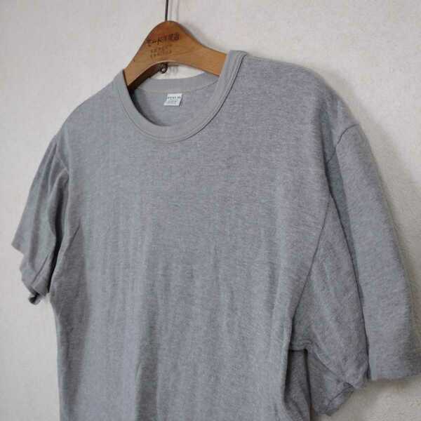 日本製 ENTRY 綿100 Tシャツ グレー XL