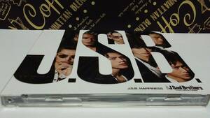 ▼ 即決 ▼ 【CD：邦楽】 三代目 J Soul Brothers 「J.S.B. HAPPINESS」 !! 初回限定盤 スリーブケース付 CD+DVD 2枚組