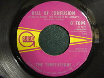 The Temptations ： It's Summer 7'' / 45s ★ Motown - Gordy ☆ c/w Ball Of Confusion (( 落札5点で送料無料_画像2