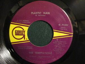 The Temptations ： Plastic Man 7'' / 45s ★ Motown - Gordy ☆ c/w Hurry Tomorrow (( 落札5点で送料無料