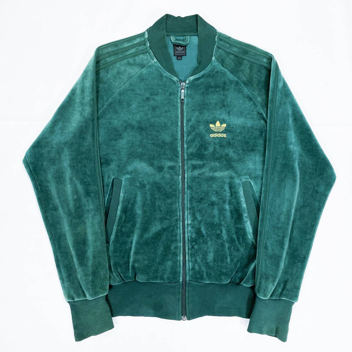 最大5000円OFFクーポン adidasベロアジャケットOメンズBROWN送料無料