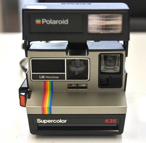 ●1円【中古品　ジャンク扱い品】カメラ　Polaroid　Supercolor　635　ポラロイドスーパーカラー