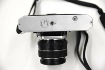 ●1円【中古品　ジャンク品】 ASAHI PENTAX ペンタックス SPOTMATIC SP フィルムカメラ Super-Takumar 50mm F1.4 シャッターOK_画像10