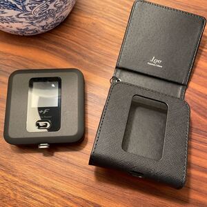 富士ソフト +F FS040W モバイル Wi-Fi ルーター SIMフリー 端末 専用ケースセット