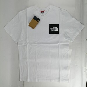 (新品未使用) ノースフェイス Tシャツ ボックス ロゴ ホワイト S サイズ