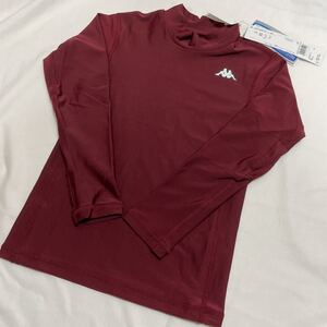 kappa アンダーシャツ サッカー コンプレッションTシャツ 130センチ ボルドー
