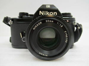 Nikon ニコン EM + NIKKOR 50mm 1:1.8 単焦点レンズ 一眼レフ フィルムカメラ 