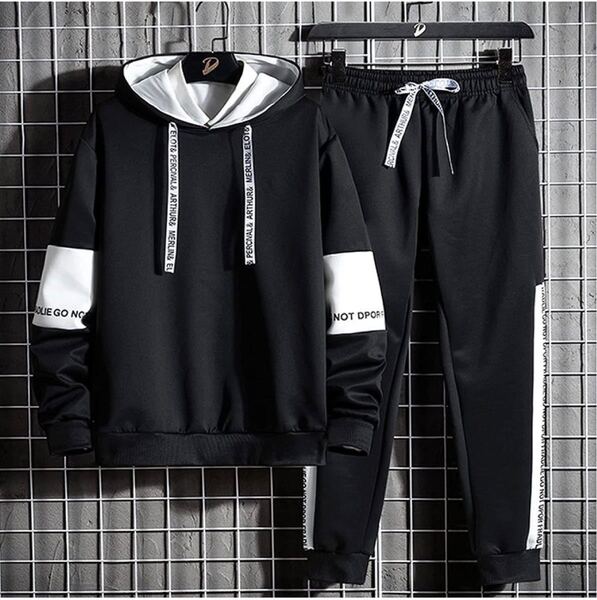 サイズ:Lパーカー スエット ウェア 冬春服ファッション カジュアル スポーツ 上下セット 長袖