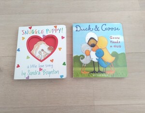 英語絵本 2冊セット★SNUGGY PUPPY Duck&Goose