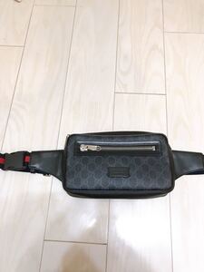 GUCCI ソフト GGスプリーム ベルトバッグ 美品