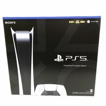 SONY ソニー PlayStation5 デジタルエディション 825GB CFI-1000B01 本体 PS5 プレイステーション5 ディスクドライブ非搭載モデル _画像1