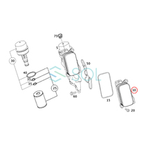 ベンツ W221 W209 W218 W219 R230 R171 オイルクーラー S350 S550 CLK320 CLK350 CLS350 CLS500 SL350 SL500 SLK280 SLK350 2721880001_画像2